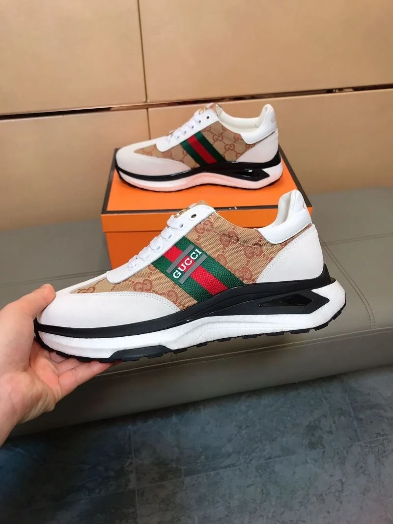 Gucci Low Shoes Breathable 25560