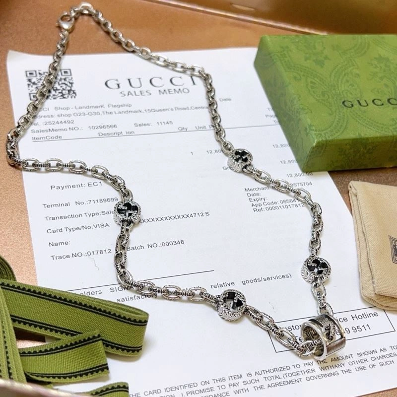 Thermal Gucci Necklaces 245796