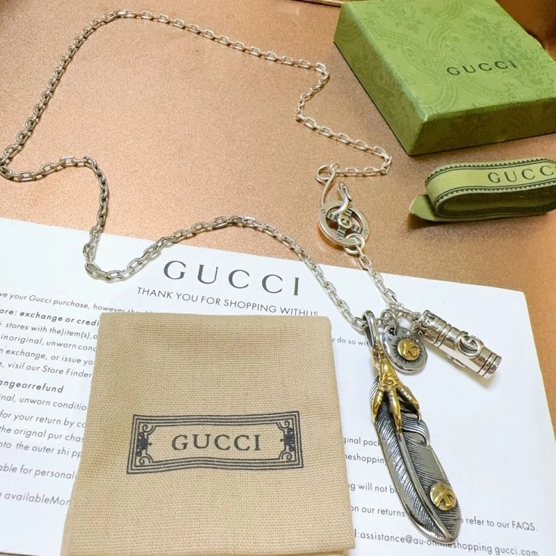 SmoothTexture Gucci Necklaces 246488