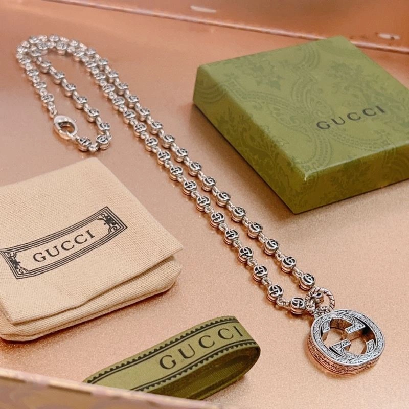 SmoothTexture Gucci Necklaces 246135