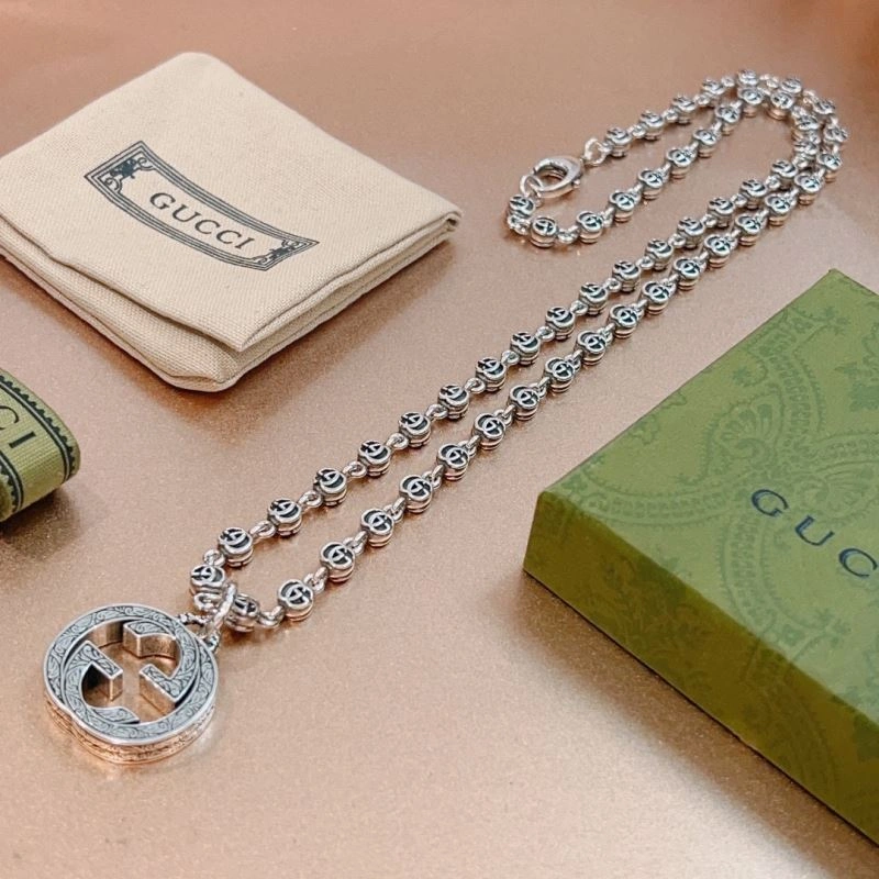 SmoothTexture Gucci Necklaces 246135