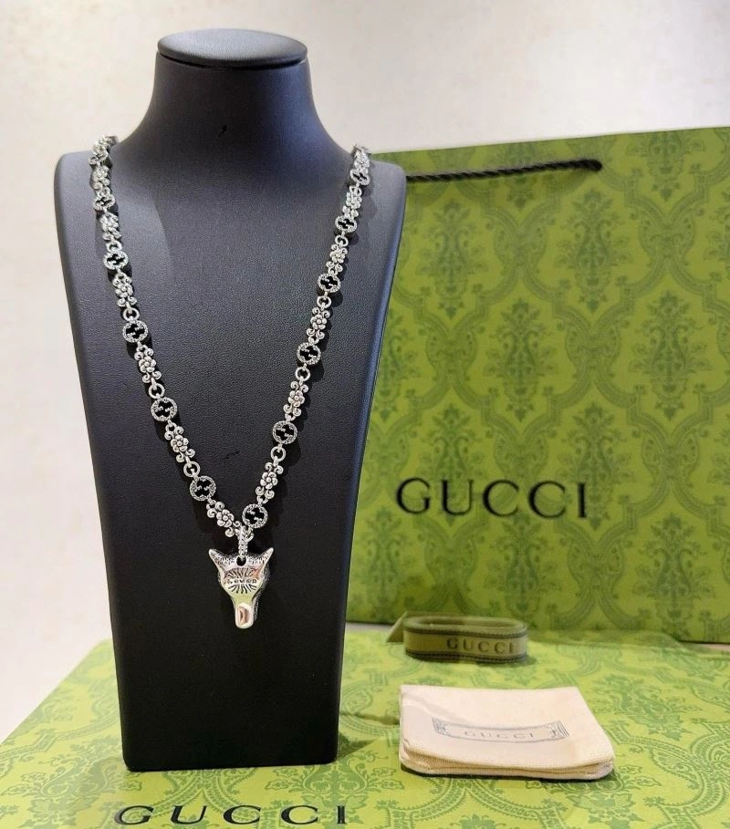 Sustainable Gucci Necklaces 245626