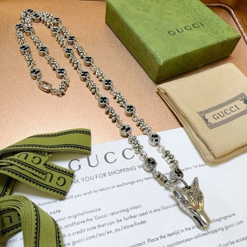 Sustainable Gucci Necklaces 245626