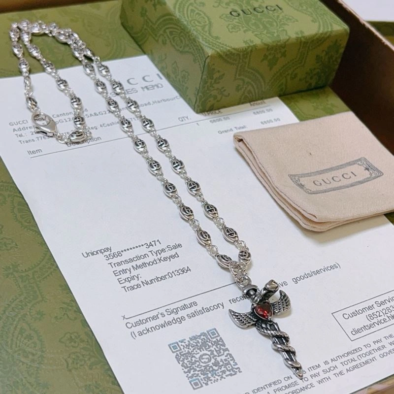 Thermal Gucci Necklaces 245611