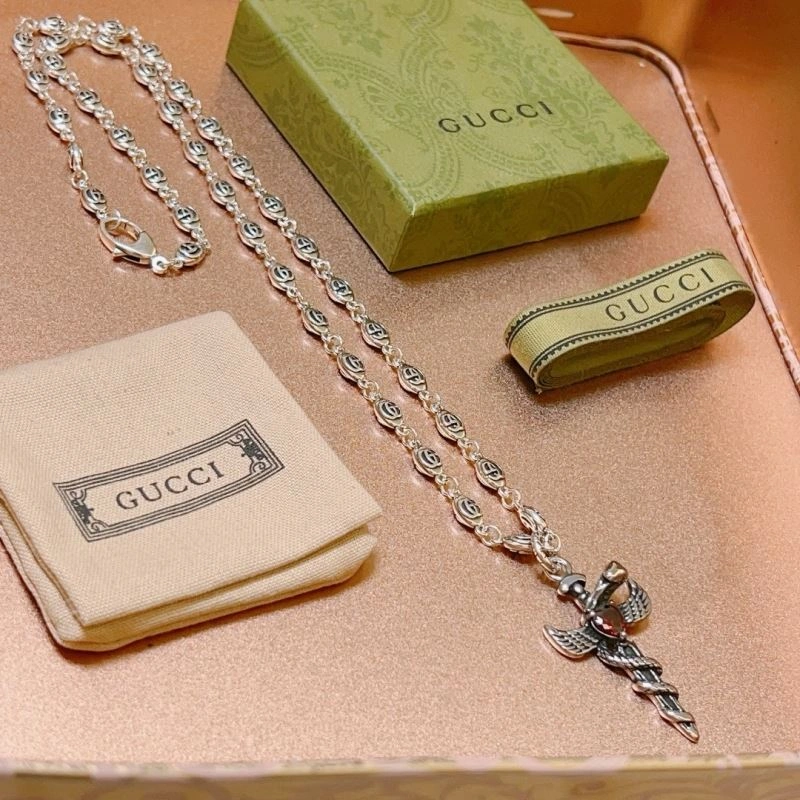 Thermal Gucci Necklaces 245611