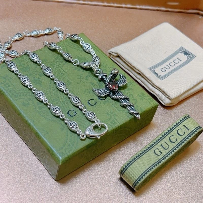 Thermal Gucci Necklaces 245611