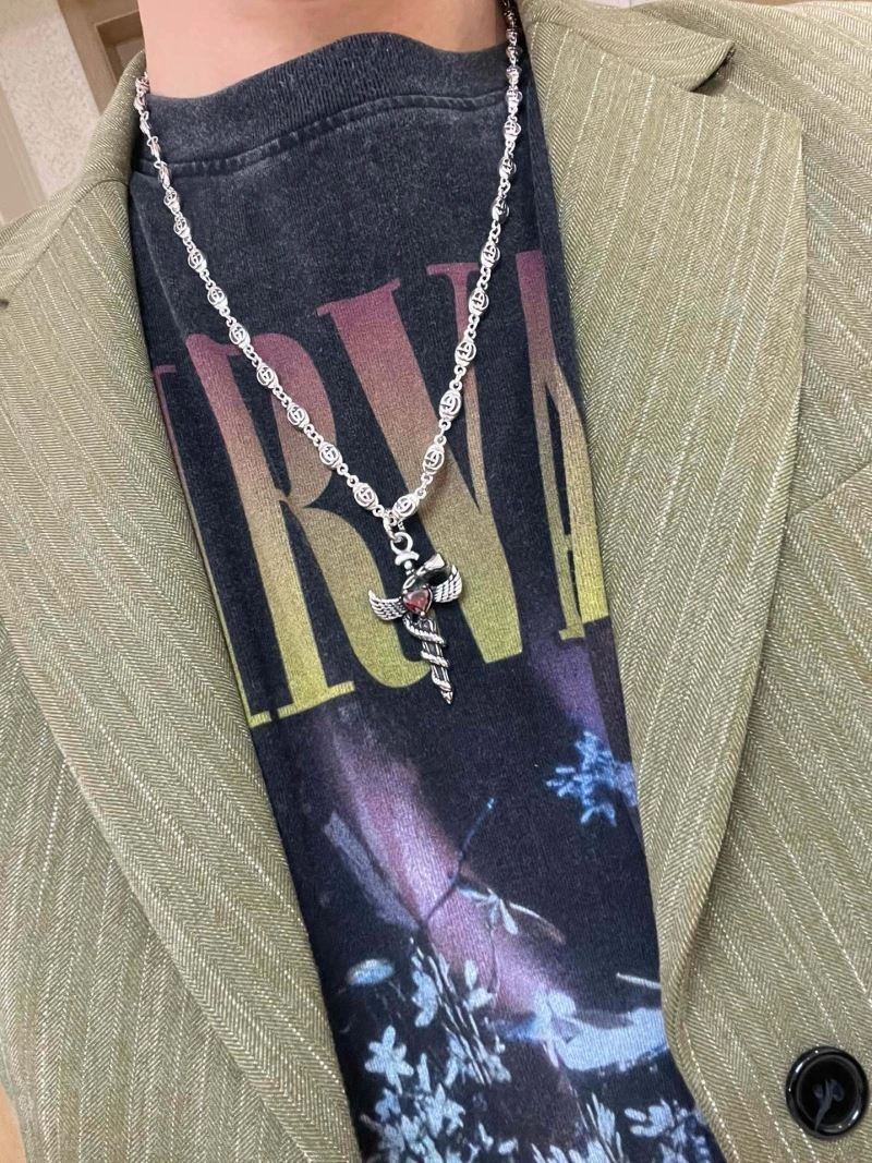 Thermal Gucci Necklaces 245611