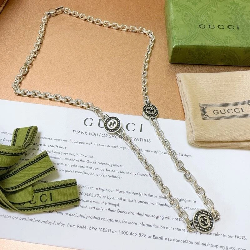 Gucci Necklaces WeatherProof 245453