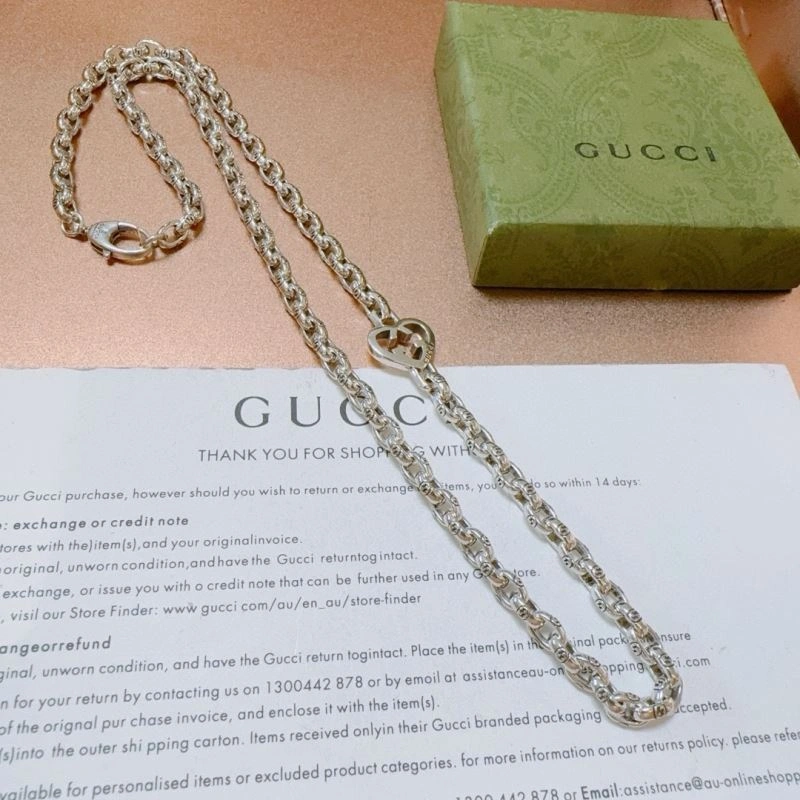 Compact Gucci Necklaces 245424