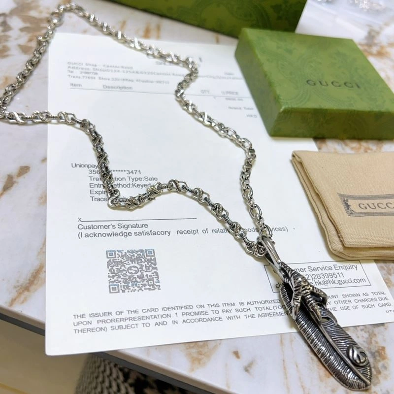 Gucci Necklaces QuickDry 245367