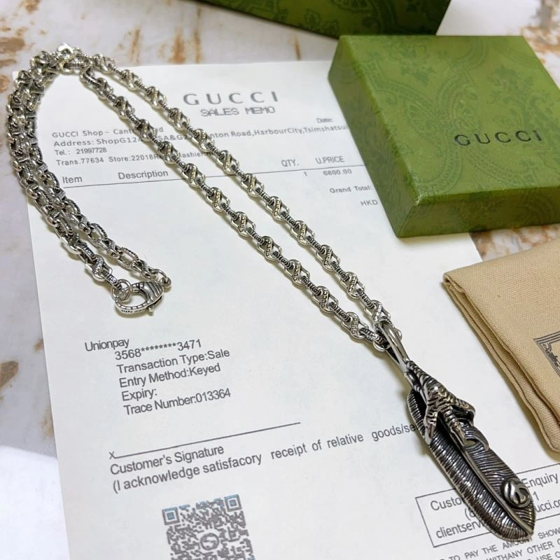 Gucci Necklaces QuickDry 245367