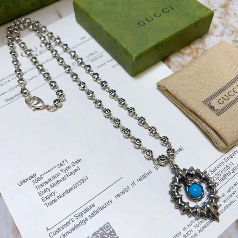 Gucci Necklaces ZipUp 245363