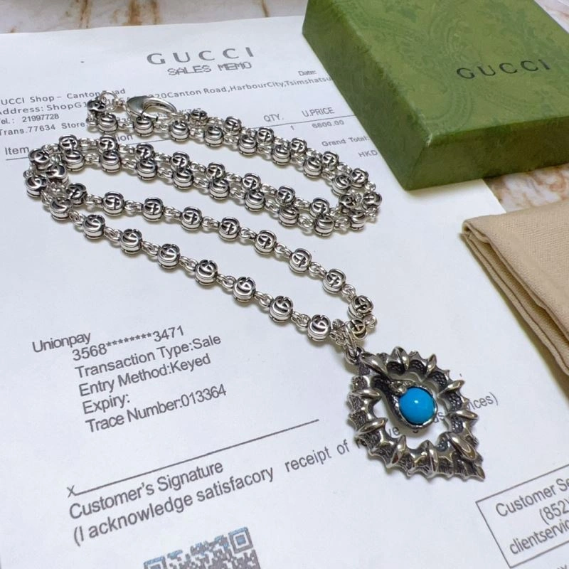 Gucci Necklaces ZipUp 245363