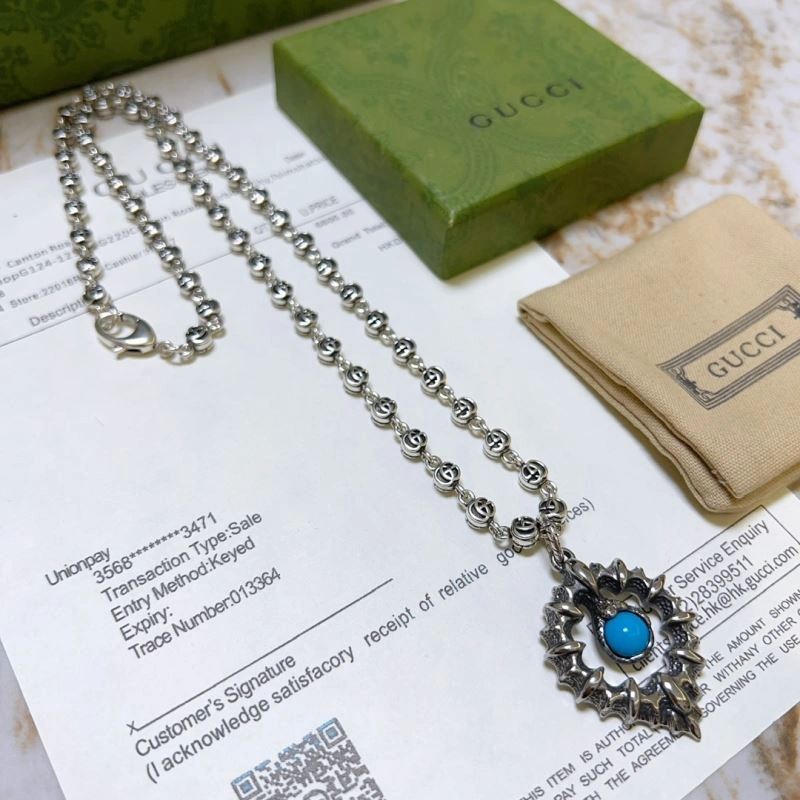 Gucci Necklaces ZipUp 245363