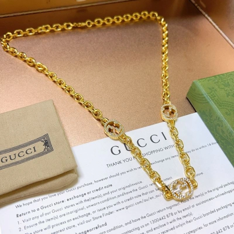 Gucci Necklaces ZipUp 245066