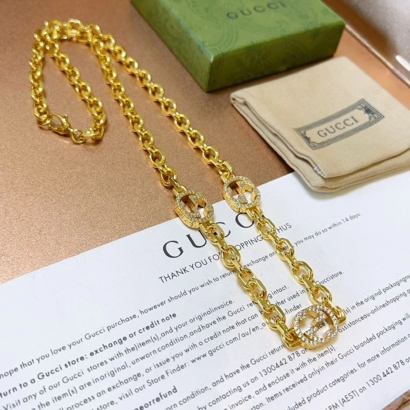 Gucci Necklaces ZipUp 245066