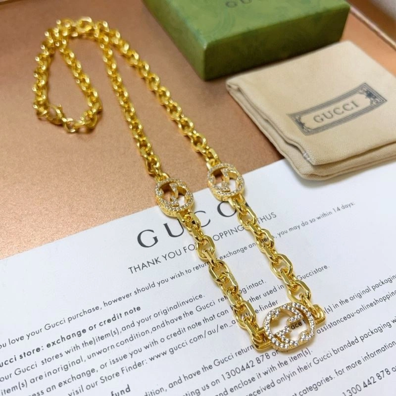 Gucci Necklaces ZipUp 245066