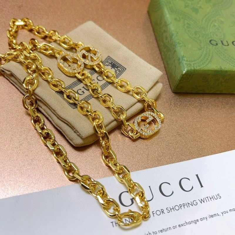 Gucci Necklaces ZipUp 245066
