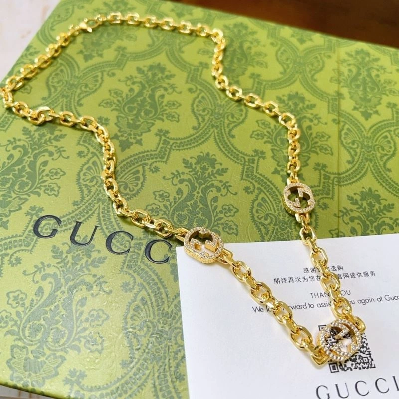 Gucci Necklaces ZipUp 245066