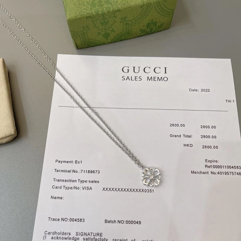 Gucci Necklaces WrinkleFree 244770