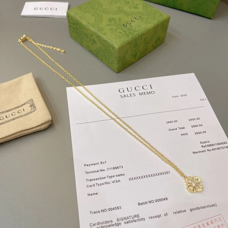 Gucci Necklaces MoistureWicking 244775