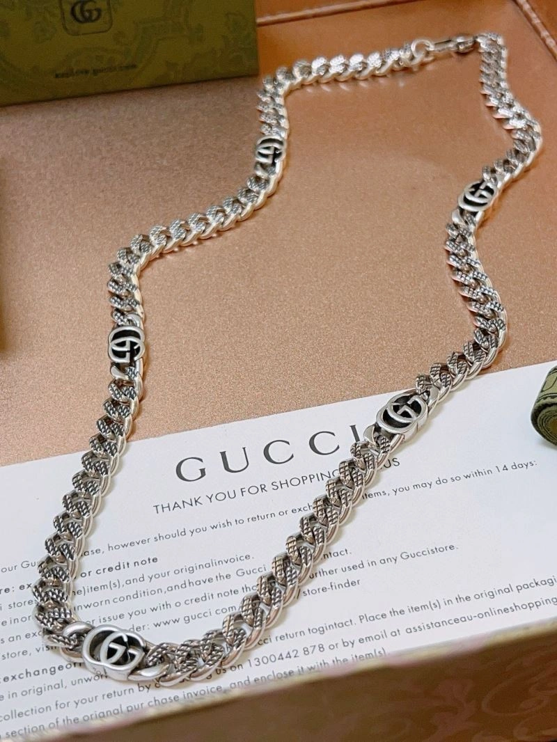 SmoothTexture Gucci Necklaces 244704