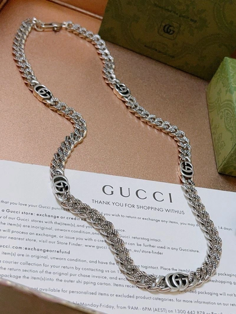 SmoothTexture Gucci Necklaces 244704