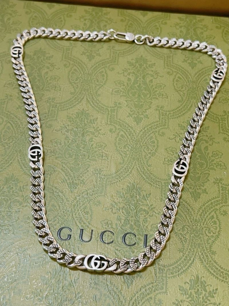 SmoothTexture Gucci Necklaces 244704