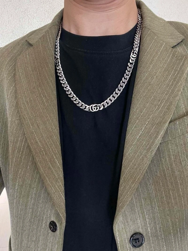SmoothTexture Gucci Necklaces 244704