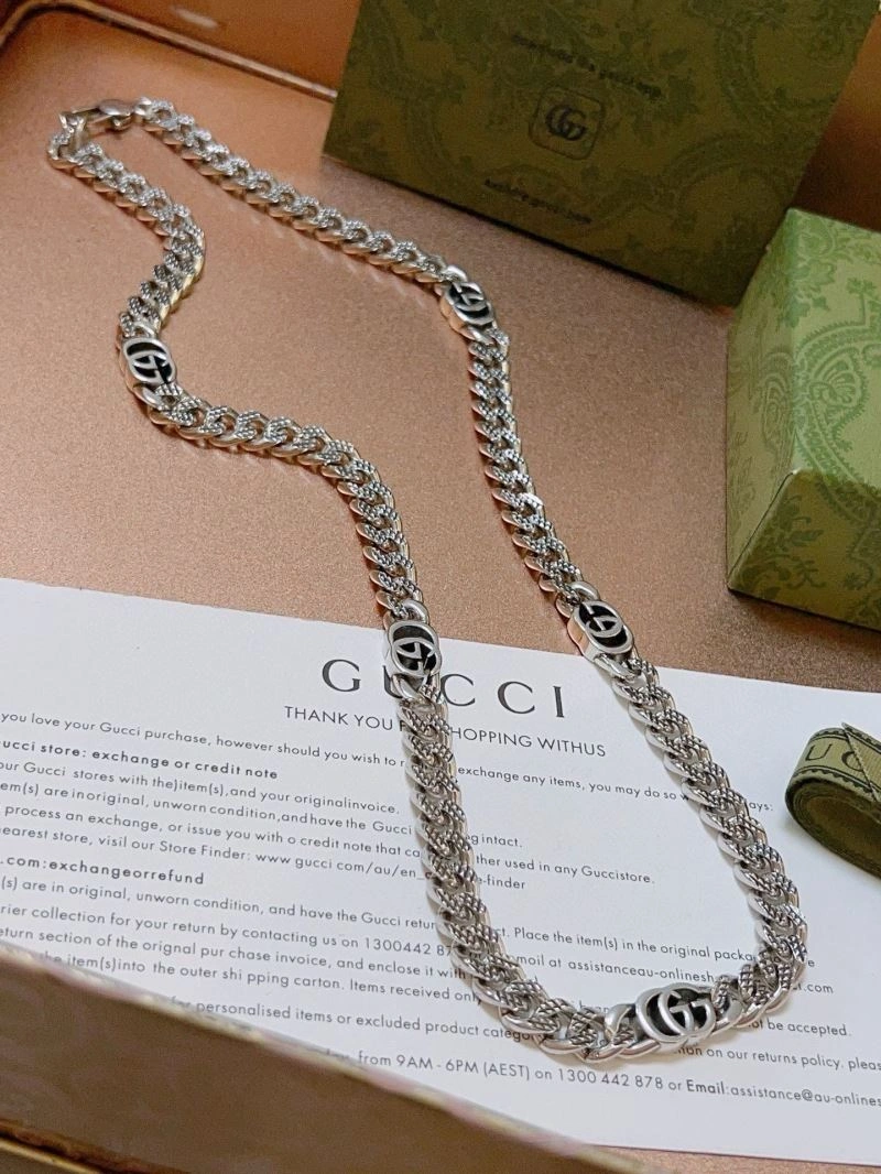 SmoothTexture Gucci Necklaces 244704