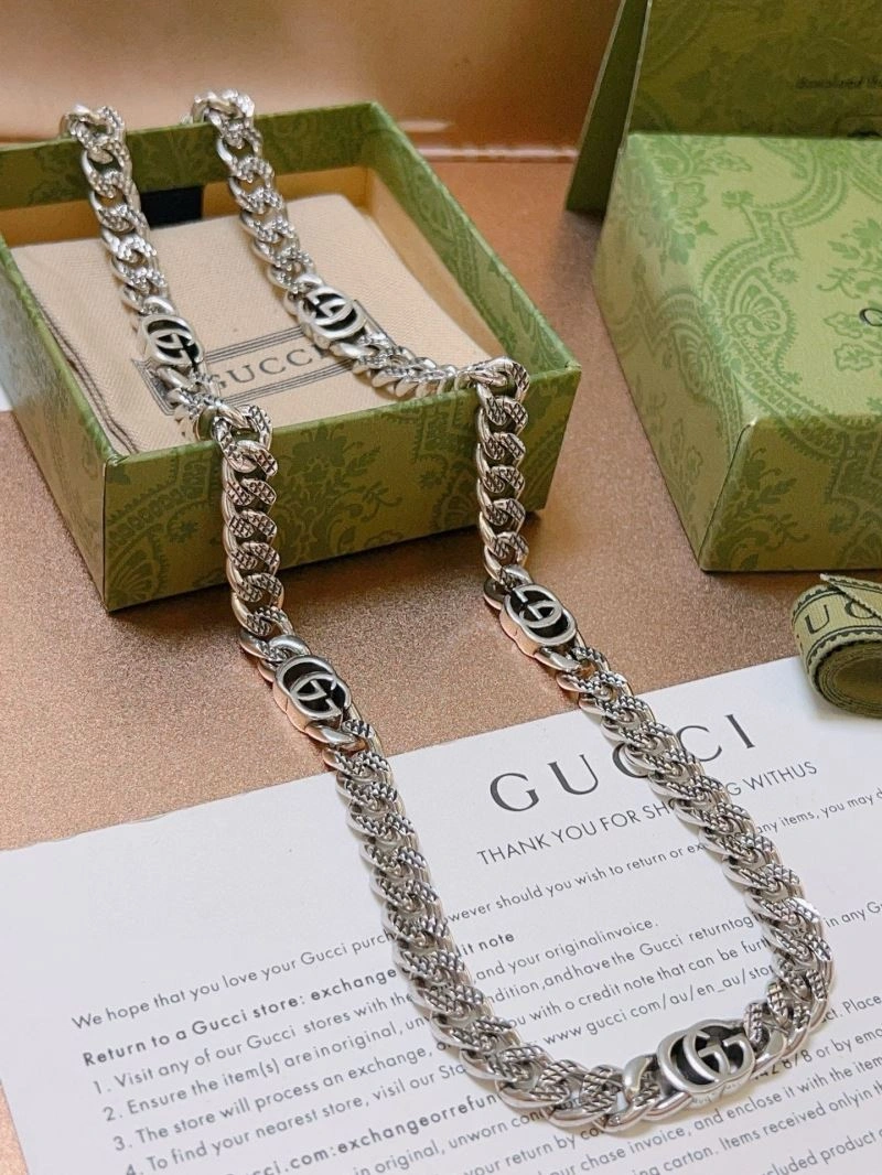SmoothTexture Gucci Necklaces 244704