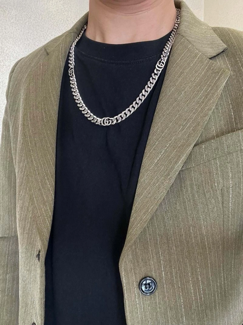 SmoothTexture Gucci Necklaces 244704