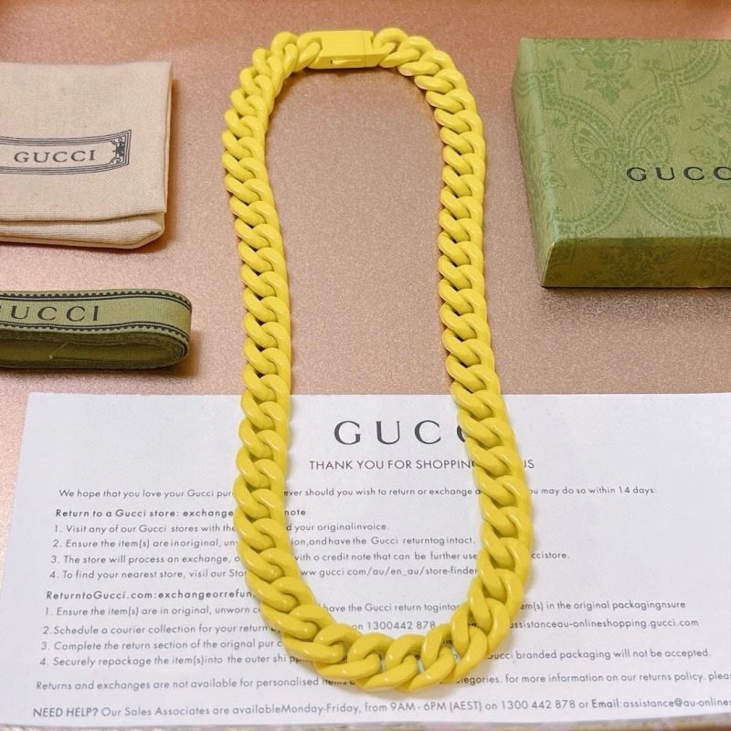 Gucci Necklaces MoistureWicking 244698