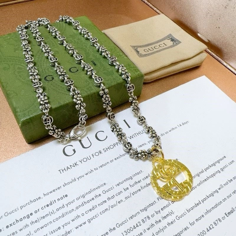 Supportive Gucci Necklaces 244534