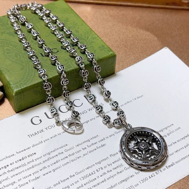 Compact Gucci Necklaces 244512