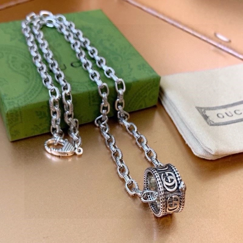 SmoothTexture Gucci Necklaces 244291