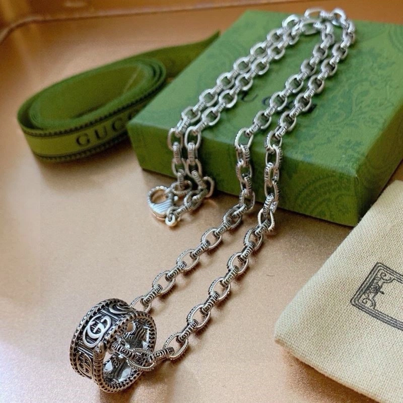 SmoothTexture Gucci Necklaces 244291