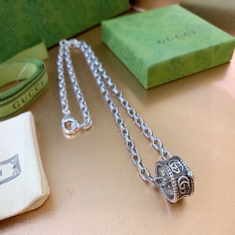 SmoothTexture Gucci Necklaces 244291