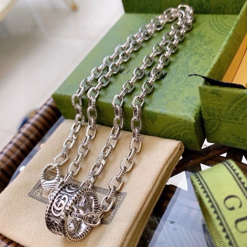 SmoothTexture Gucci Necklaces 244291