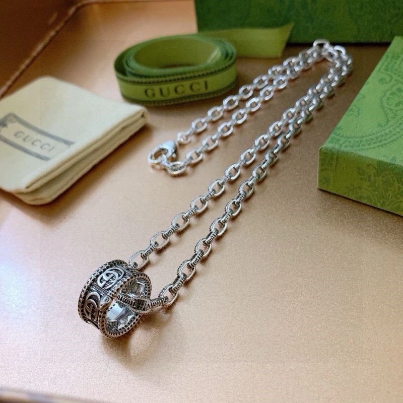SmoothTexture Gucci Necklaces 244291