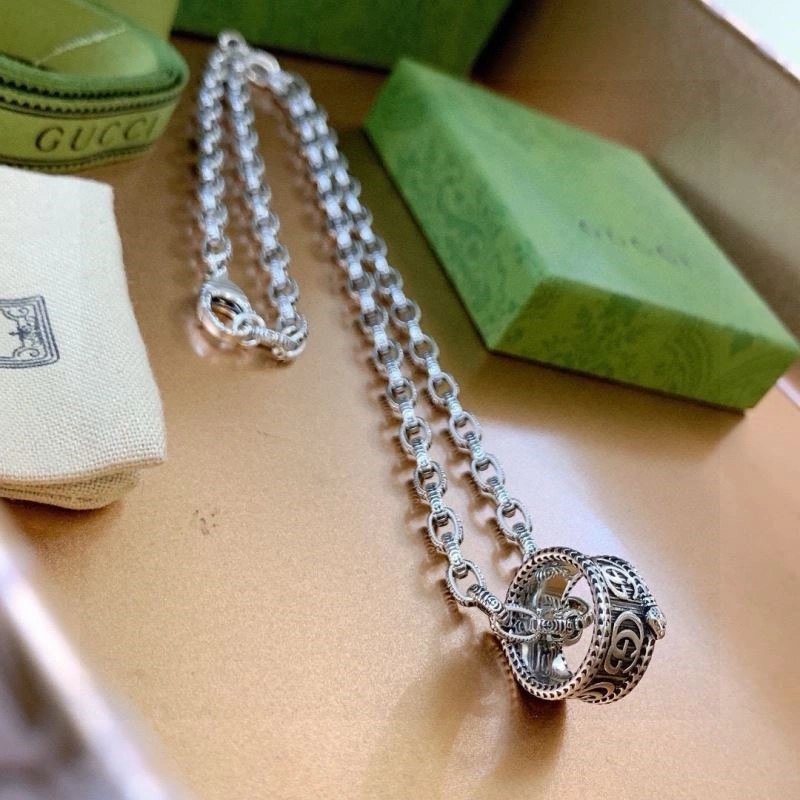 SmoothTexture Gucci Necklaces 244291