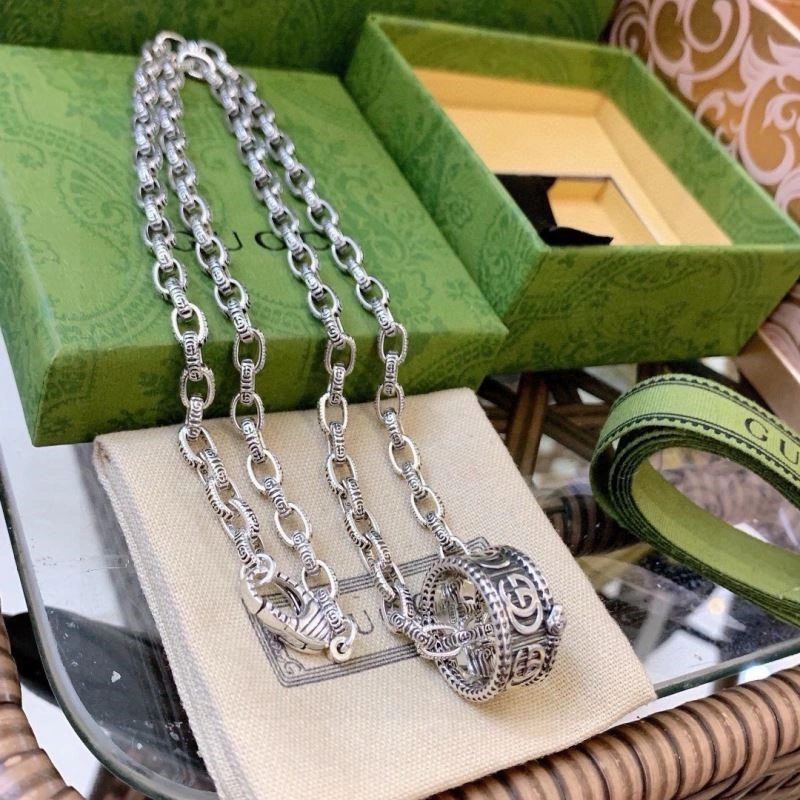 SmoothTexture Gucci Necklaces 244291