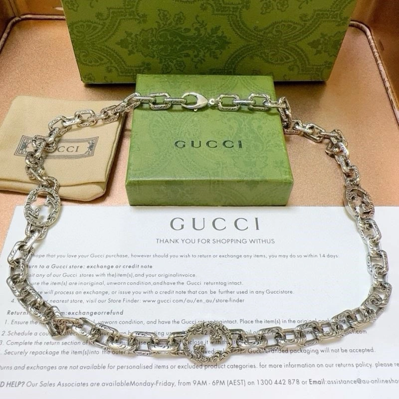 MoistureWicking Gucci Necklaces 244050