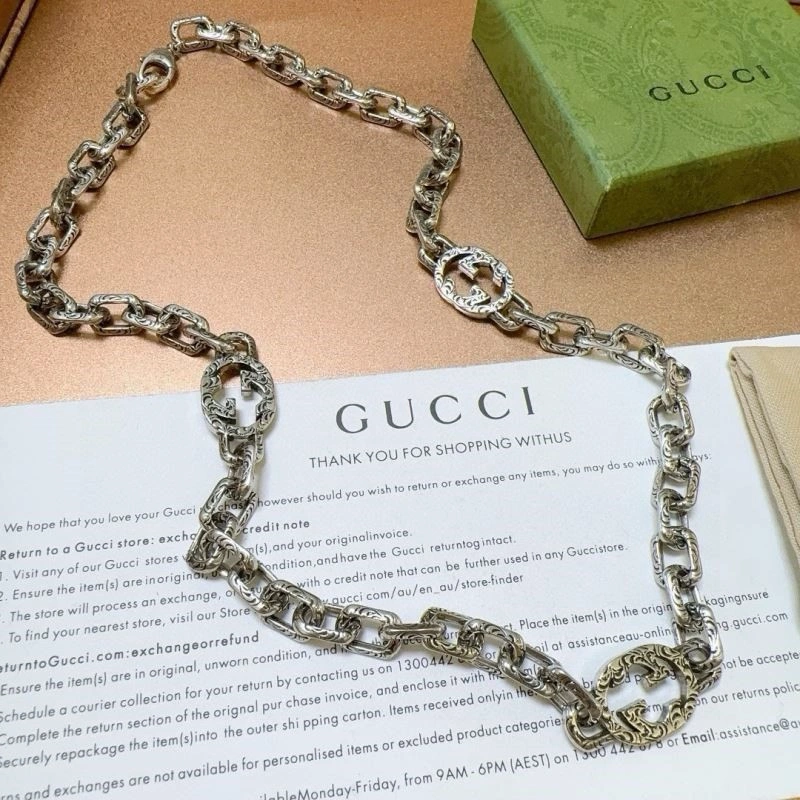 MoistureWicking Gucci Necklaces 244050