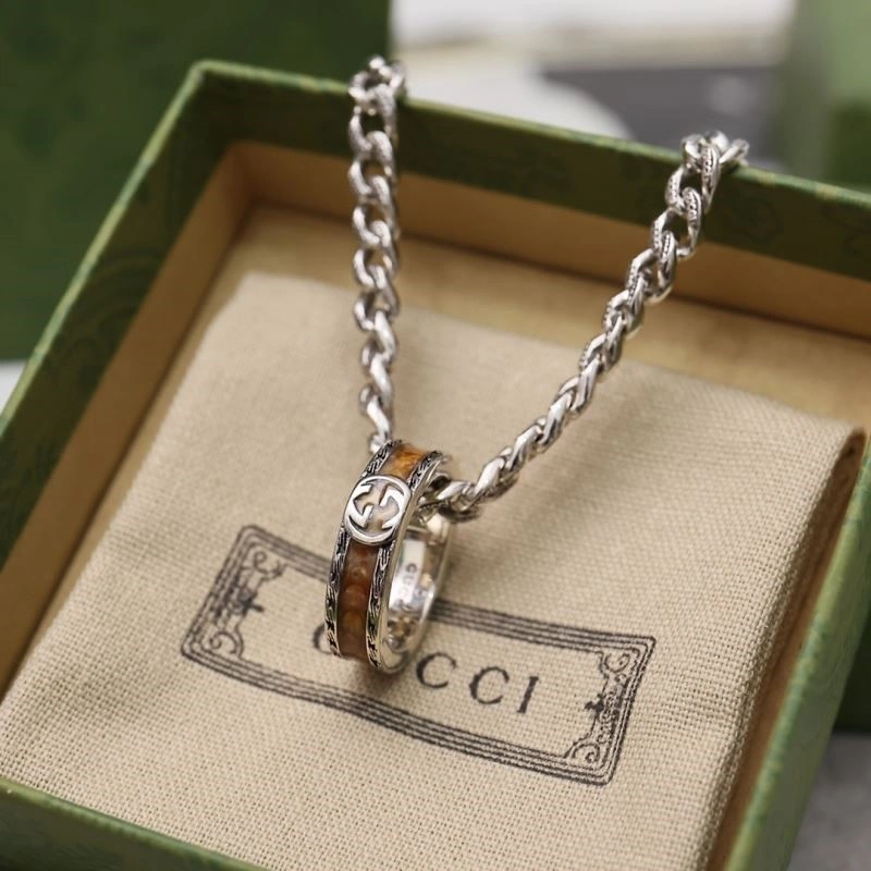 Gucci Necklaces ZipUp 244022