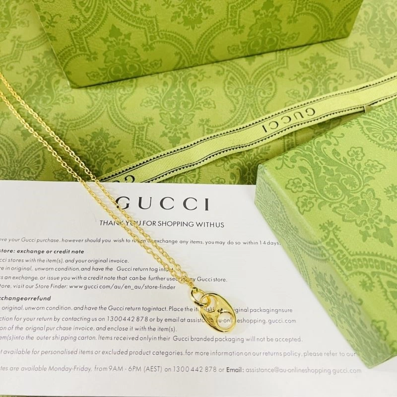 Gucci Necklaces SmoothTexture 244018
