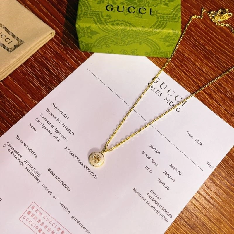 Sleek Gucci Necklaces 243943