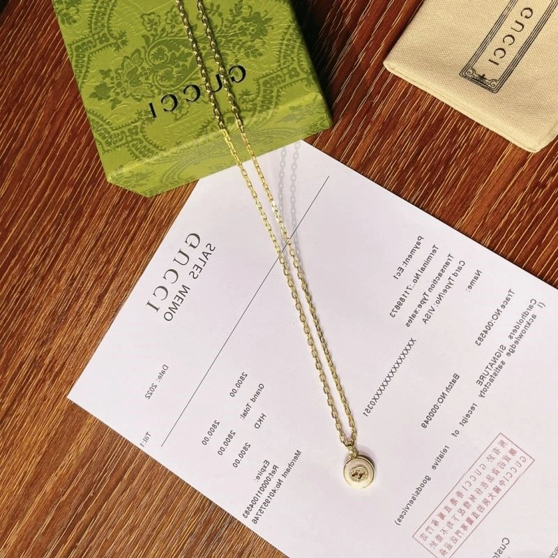 Sleek Gucci Necklaces 243943