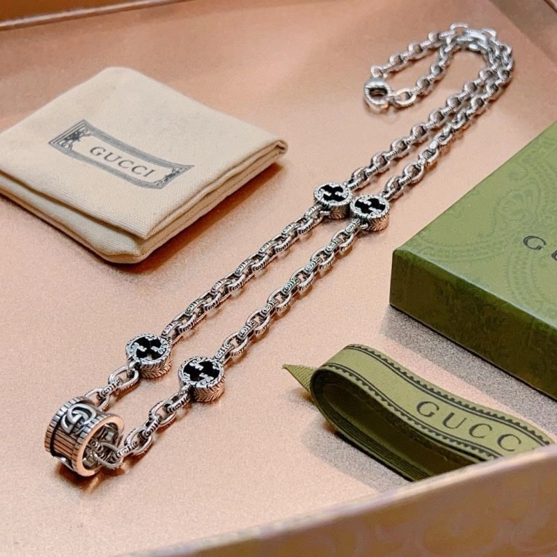 SmoothTexture Gucci Necklaces 243666