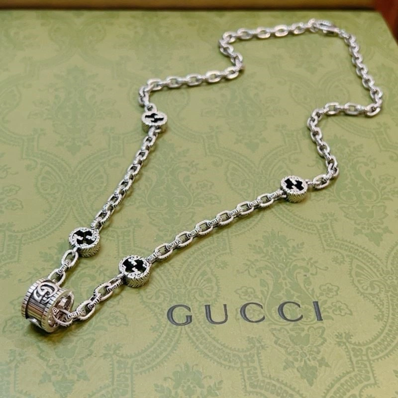 SmoothTexture Gucci Necklaces 243666